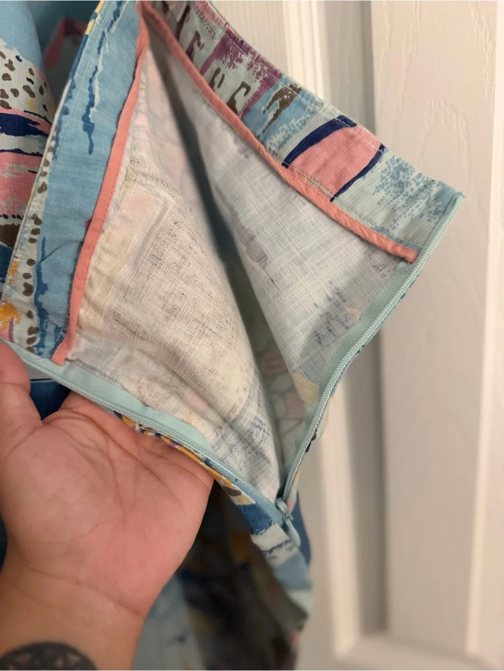 Boden | Nancy Riviera Coastal Novelty Print A-Line Skirt | Size US10R | EUC